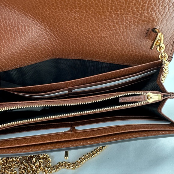 Gucci GG Denim Jackie 1961 Chain Wallet NEW WITH DUST BAG - Picture 12 of 15